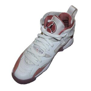 WOMEN'S NIKE JORDAN RED STARDUST JUMPMAN TWO TREY BASKETBALL SNEAKERS US 7/UK4.5